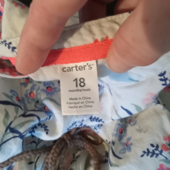 Carter girls dress with belt - Picture 3 of 4